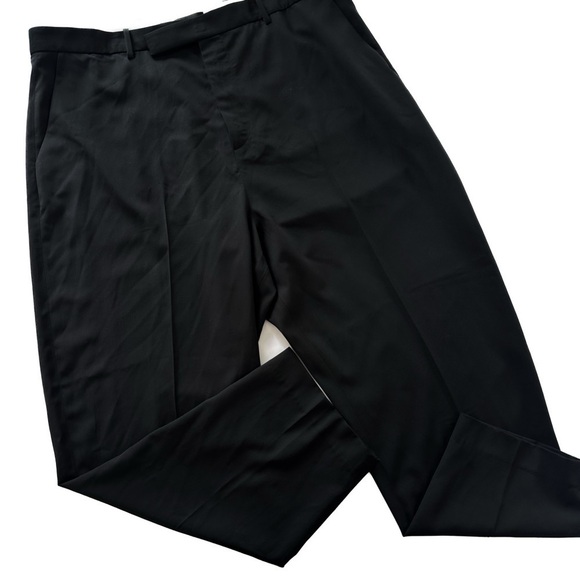 Nili Lotan Men’s Sz 40 Virgin Wool Tel Aviv Drop Crotch Cropped Pants New $550 - Picture 6 of 9